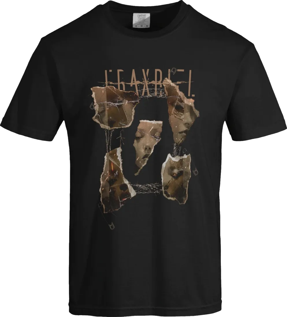 Fraxriel Burned shirt, front